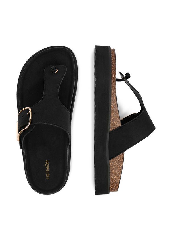 Japonki DeeZee. Kolor: czarny