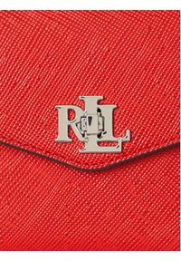 Lauren Ralph Lauren - LAUREN RALPH LAUREN Torebka 431966765006 Czerwony. Kolor: czerwony. Materiał: skórzane #7