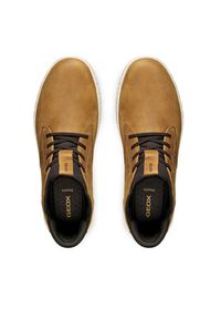 Geox Sneakersy U Flextride Plus U56MAB 000FF C6002 Brązowy. Kolor: brązowy. Materiał: skóra #5