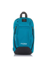 PAOLO PERUZZI - Plecak sportowy do biegania 4084 turkusowy. Kolor: turkusowy. Materiał: materiał. Wzór: paski. Styl: sportowy #1