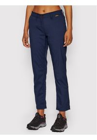 Jack Wolfskin Spodnie outdoor Desert Roll-Up 1505281 Granatowy Regular Fit. Kolor: niebieski. Materiał: syntetyk. Sport: outdoor