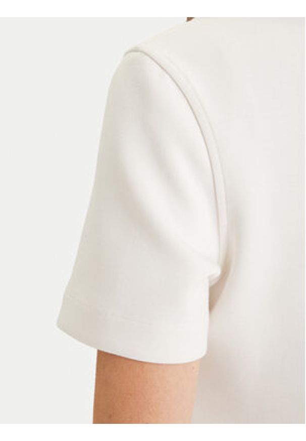 Calvin Klein Sukienka codzienna LV044F207G Beżowy Regular Fit. Okazja: na co dzień. Kolor: beżowy. Materiał: syntetyk. Typ sukienki: proste. Styl: casual