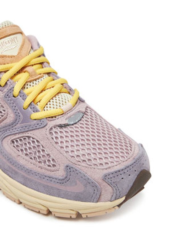 Saucony Sneakersy Grid Jazz 9 S60892 2 Fioletowy. Kolor: fioletowy. Materiał: zamsz, skóra