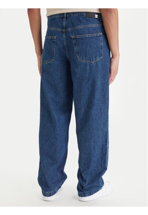 DC Shoes Jeansy EDYDP03435 Niebieski Baggy Fit. Kolor: niebieski