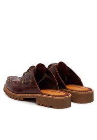 Timberland Klapki Noreen Mule TB0A4198EIW1 Bordowy. Kolor: czerwony. Materiał: skóra #4