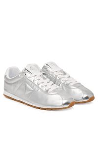Guess Sneakersy FLPTH2 FAM12 Srebrny. Kolor: srebrny. Materiał: skóra #3
