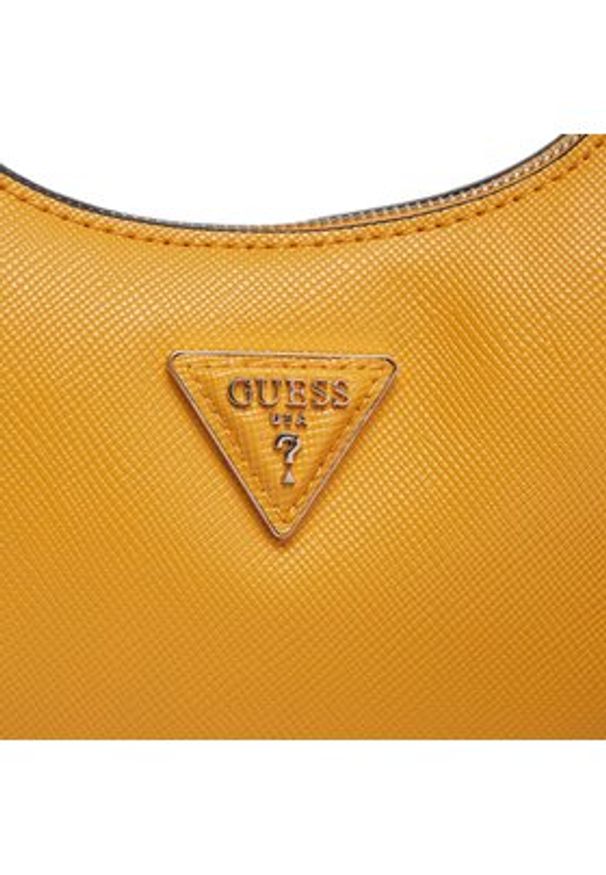 Guess Torebka Gizele (VG) HWVG91 95010 Żółty. Kolor: żółty. Materiał: skórzane