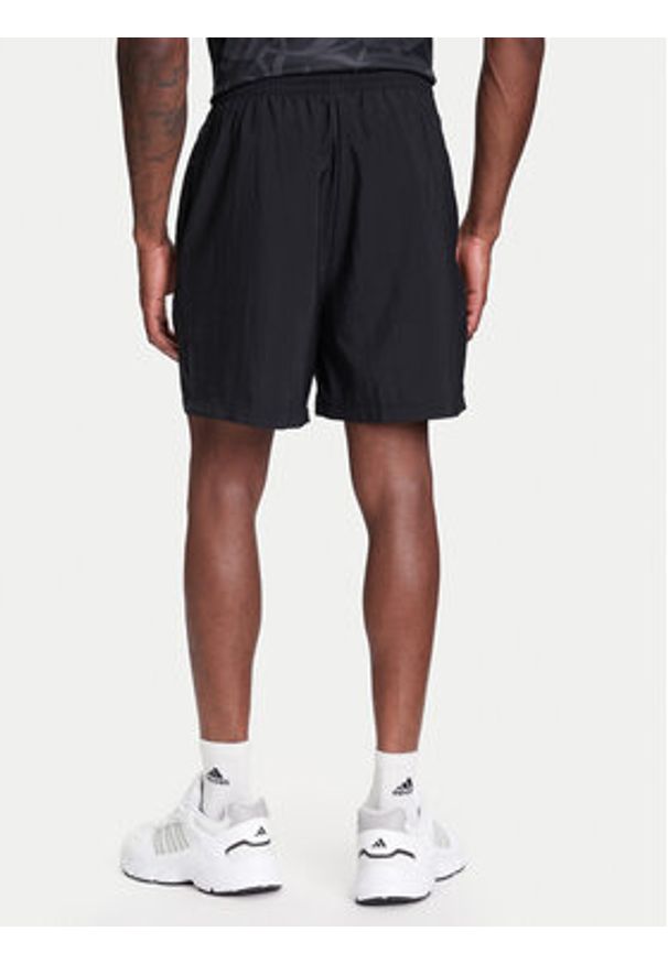 Adidas - adidas Szorty sportowe Essentials Small Logo Chelsea JF1117 Czarny Regular Fit. Kolor: czarny. Materiał: syntetyk. Styl: sportowy