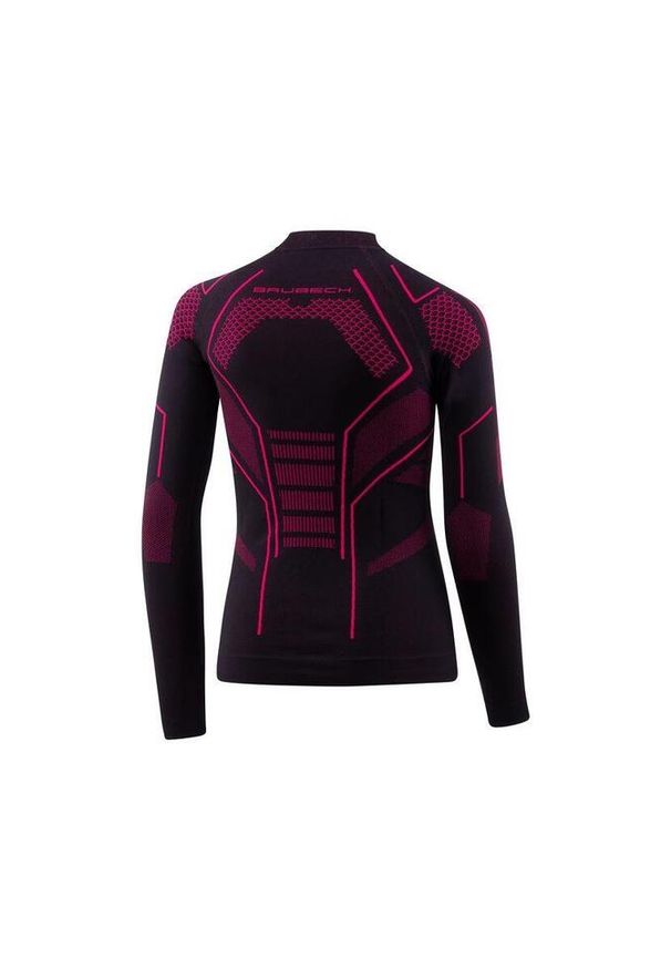 Koszulka Dziecięca Brubeck Thermo Junior Ls16120. Kolor: wielokolorowy, różowy, czarny