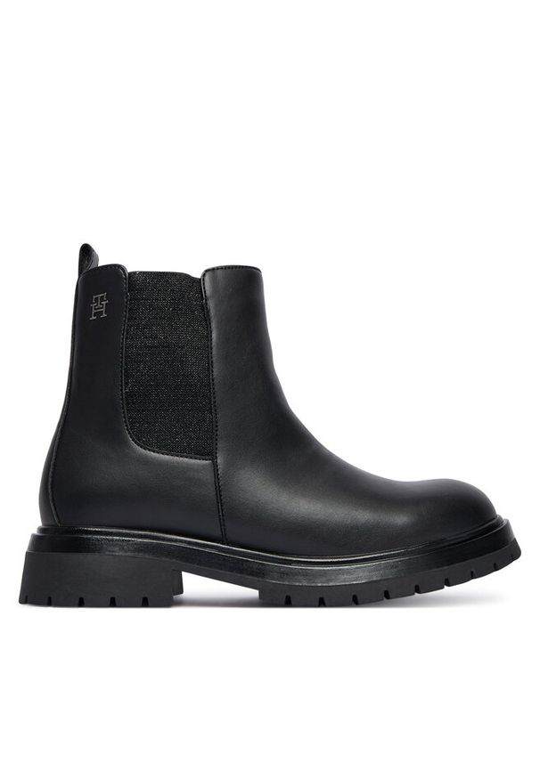 TOMMY HILFIGER - Botki Tommy Hilfiger. Kolor: czarny