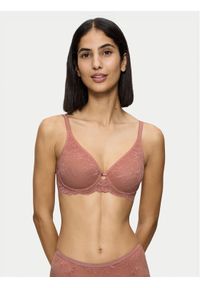 Triumph Biustonosz z fiszbiną Amourette Charm 10214458 Pomarańczowy. Kolor: pomarańczowy. Materiał: syntetyk #1