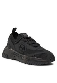 Philipp Plein - PHILIPP PLEIN Sneakersy Runner Hexagon PACS USC0399 PTE003N Czarny. Kolor: czarny. Materiał: materiał #4