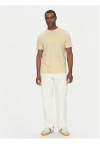 Richmond X T-Shirt UMP25004TS Beżowy Regular Fit. Kolor: beżowy. Materiał: bawełna #4