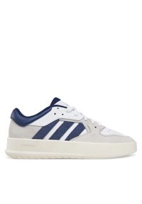 Adidas - adidas Sneakersy Court 24 JP5373 Biały. Kolor: biały. Materiał: skóra, zamsz #1