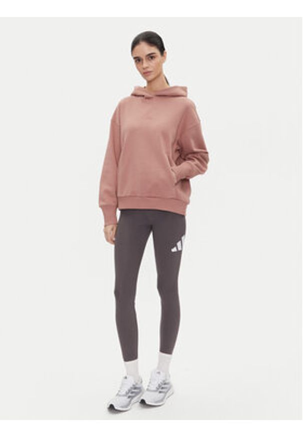 Adidas - adidas Legginsy Essentials Big Logo JH1188 Szary Slim Fit. Kolor: szary. Materiał: bawełna
