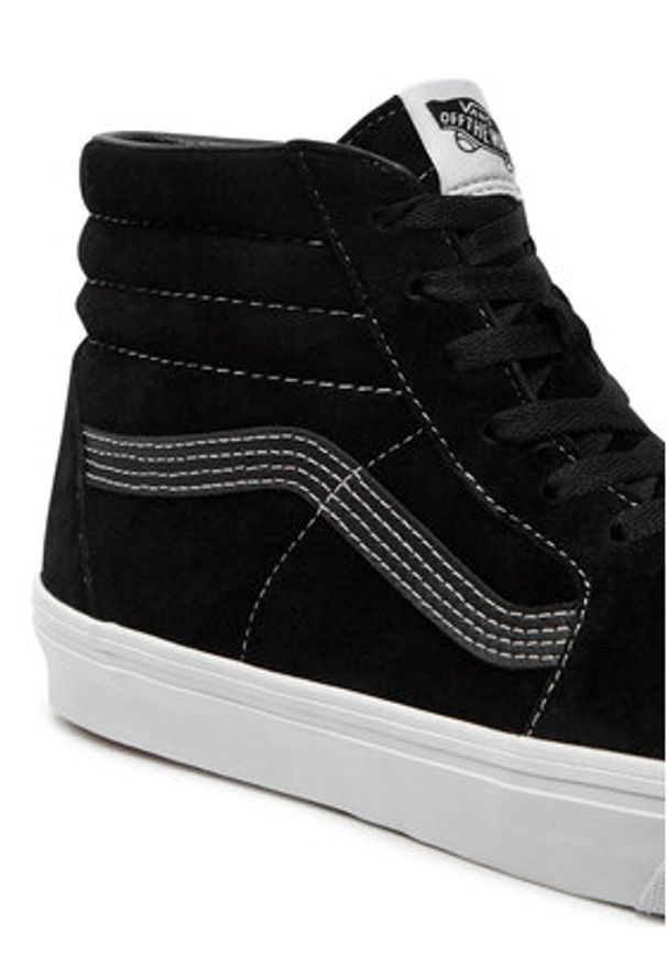 Vans Tenisówki SK8 Hi VN000CMXBM81 Czarny. Kolor: czarny. Materiał: zamsz, skóra