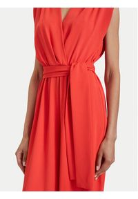 ACCESS FASHION Kombinezon 63-5501-183 Koralowy Regular Fit. Kolor: pomarańczowy. Materiał: syntetyk #4