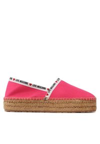 Love Moschino - Espadryle LOVE MOSCHINO. Kolor: różowy #1