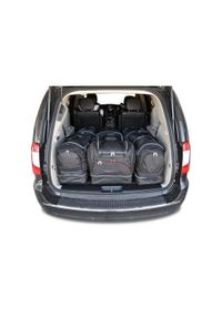 KJUST - Torby Do Bagażnika Lancia Voyager 2011-2016 7Szt Kjust. Kolor: czarny. Styl: sportowy #1