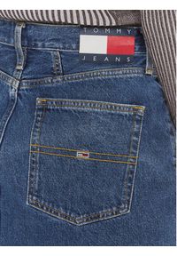 Tommy Jeans Sukienka jeansowa DW0DW17285 Niebieski Slim Fit. Kolor: niebieski. Materiał: bawełna