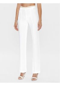 Marciano Guess Spodnie materiałowe Nausica 3GGB08 9630Z Biały Regular Fit. Kolor: biały. Materiał: materiał, syntetyk