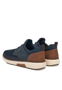 Rieker Sneakersy B3354-14 Granatowy. Kolor: niebieski. Materiał: materiał