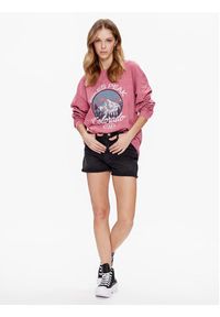 BDG Urban Outfitters Bluza BDG PIKES PEAKS SKATE LS 76471234 Różowy Oversize. Kolor: różowy. Materiał: bawełna