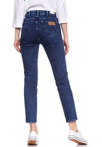 Wrangler - WRANGLER RETRO SLIM GLACE BLUE W239HM18A. Stan: podwyższony. Styl: retro