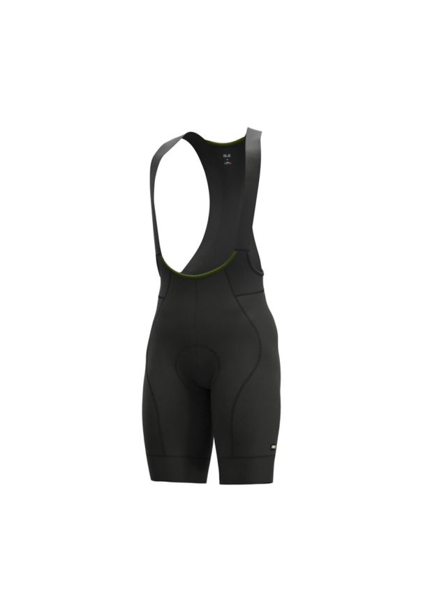 ALÉ CYCLING - Spodenki rowerowe męskie Alé Green Speed bibshorts. Kolor: czarny