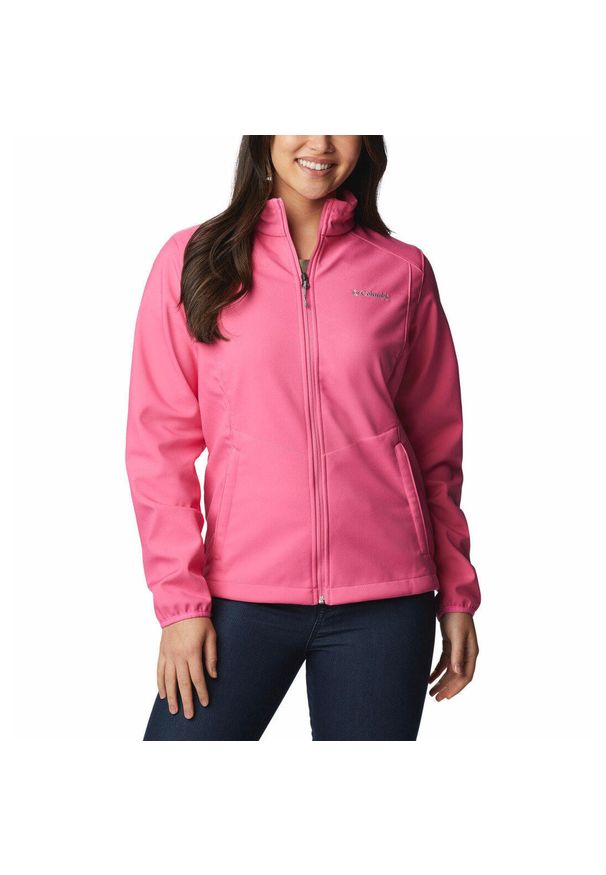 columbia - Kurtka Przejściowa Damska Columbia Kruser Ridge II Softshell. Kolor: różowy. Materiał: softshell. Sport: turystyka piesza