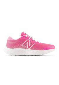 Buty do biegania New Balance Jr GP520PK8 różowe. Kolor: różowy. Materiał: guma, syntetyk, materiał. Szerokość cholewki: normalna. Sport: fitness #9