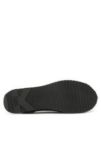 Karl Lagerfeld - KARL LAGERFELD Sneakersy KL61930N Czarny. Kolor: czarny. Materiał: skóra, zamsz