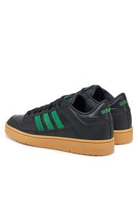 Adidas - adidas Buty do koszykówki Rapid Court Low JR3179 Czarny. Kolor: czarny. Materiał: skóra. Sport: koszykówka