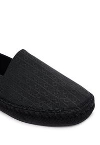 Calvin Klein Espadryle All Over CK HW0HW02933 Czarny. Kolor: czarny. Materiał: materiał #3