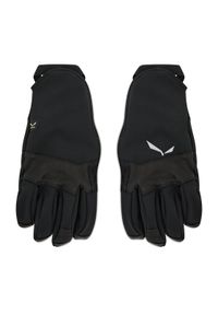 Salewa Rękawiczki Męskie Ice Climbing Gloves 0000027983 Czarny. Kolor: czarny. Materiał: skóra