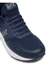 EA7 Emporio Armani Sneakersy X8X175 XK380 U060 Granatowy. Kolor: niebieski. Materiał: materiał #3
