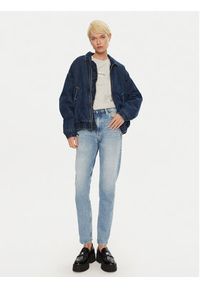 Calvin Klein Jeans Jeansy J20J224036 Niebieski Mom Fit. Kolor: niebieski