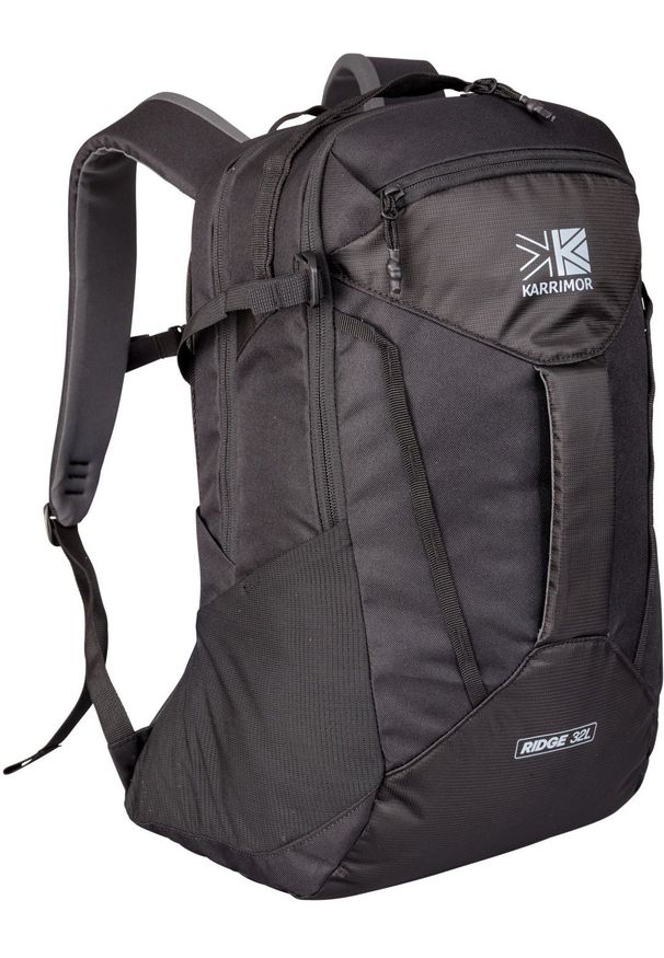 Plecak turystyczny Karrimor PLECAK WYCIECZKOWY TURYSTYCZNY MIEJSKI KARRIMOR RIDGE 32 KR1150-BLK. Styl: wakacyjny
