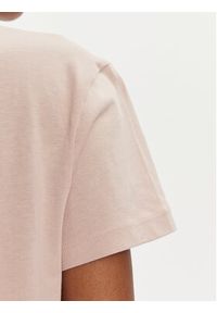 Sisley T-Shirt 3I1XL101S Różowy Boxy Fit. Kolor: różowy. Materiał: bawełna