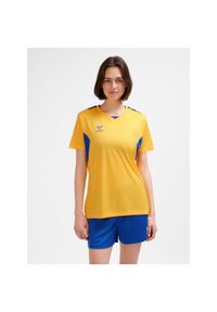 Damski jersey Hummel Authentic PL. Kolor: żółty, pomarańczowy, niebieski, wielokolorowy. Materiał: jersey. Sport: piłka nożna #1