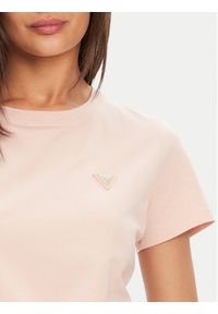 Guess T-Shirt V4YI09 J1314 Różowy Regular Fit. Kolor: różowy. Materiał: bawełna #5
