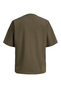 JJXX T-Shirt 12241203 Zielony Loose Fit. Kolor: zielony. Materiał: bawełna