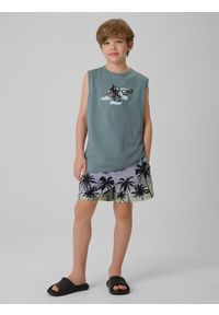 4f - 4F Spodenki plażowe boardshorty chłopięce - multikolor 146/152 (10-12 lat). Kolor: wielokolorowy #1