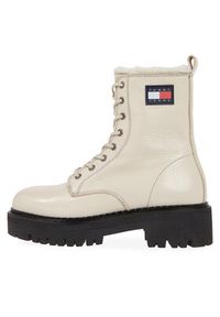 Tommy Jeans Botki Tjw Urban Boot Tumbled Ltr Wl EN0EN02317 Beżowy. Kolor: beżowy. Materiał: skóra #2