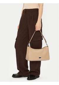 Karl Lagerfeld - KARL LAGERFELD Torebka A1W30493 Beżowy. Kolor: beżowy. Materiał: skórzane #1