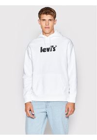 Levi's® Bluza 38479-0078 Biały Relaxed Fit. Kolor: biały. Materiał: bawełna