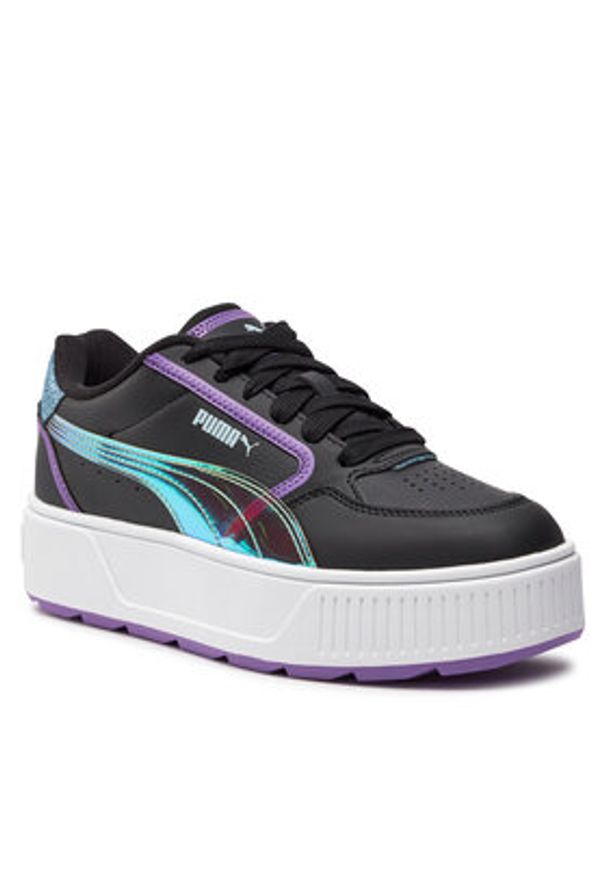 Puma Sneakersy Karmen Rebelle Deep Dive Jr 395453-02 Czarny. Kolor: czarny. Materiał: skóra