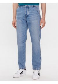 United Colors of Benetton - United Colors Of Benetton Jeansy 41TBUE019 Niebieski Straight Fit. Kolor: niebieski #1