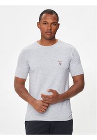 Aeronautica Militare T-Shirt AM1UTI001 Szary Regular Fit. Kolor: szary. Materiał: bawełna