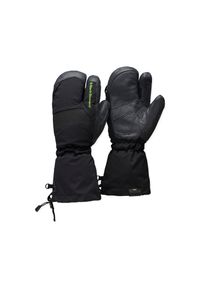 Rękawice narciarskie 3 palce Black Diamond Alpine. Kolor: czarny. Sezon: zima. Sport: narciarstwo #1